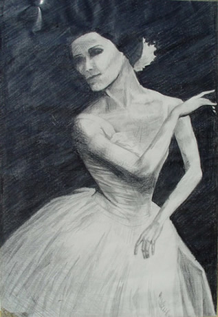 ballet dancer drawing
